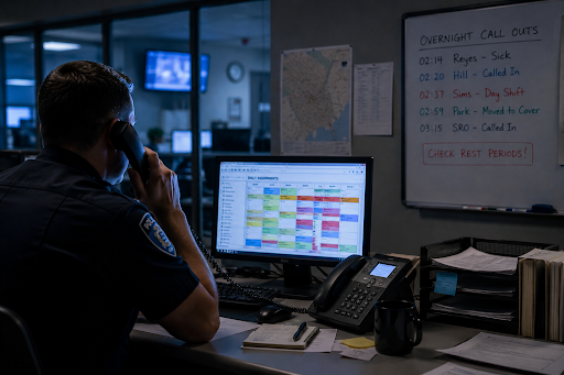 scheduling police officers